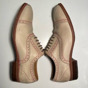 John Fluevog Brandenburg Classic Capped Toe Brogue shoes - men’s 6.5/women’s 8.5